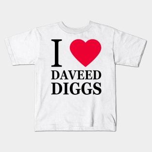 I love Daveed Diggs Kids T-Shirt